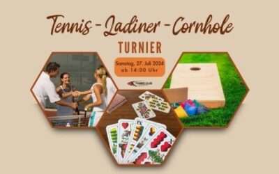 Tennis-Ladiner-Cornehole Turnier
