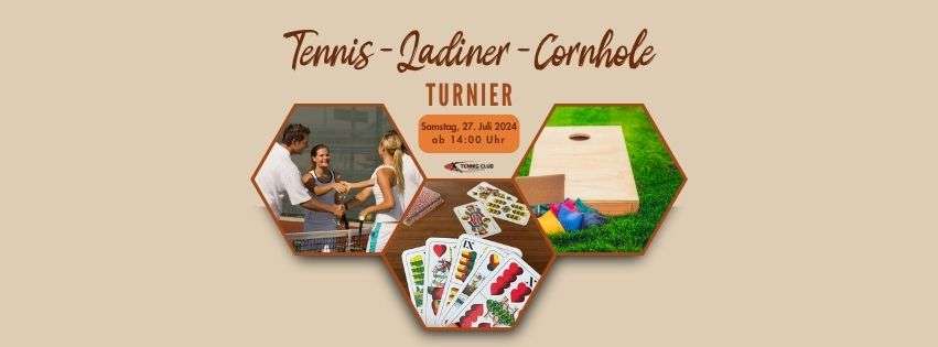 Tennis-Ladiner-Cornehole Turnier